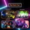 Glow Fever Glow in The Dark Sticks - 100 ct 6" Glow Sticks Bulk Party Pack with End Caps & Lanyards - Glow Party Favors for Concert, Festival, & Wedding Neon Light Sticks by Party Dragon, Green
